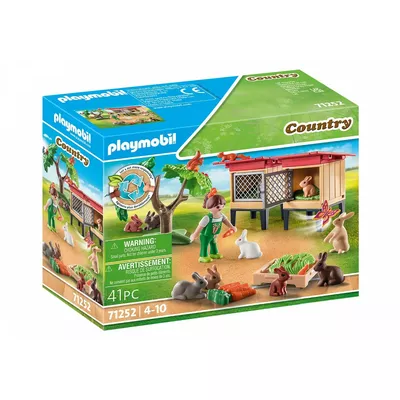 Playmobil Zestaw Country 71252 Klatki z królikami