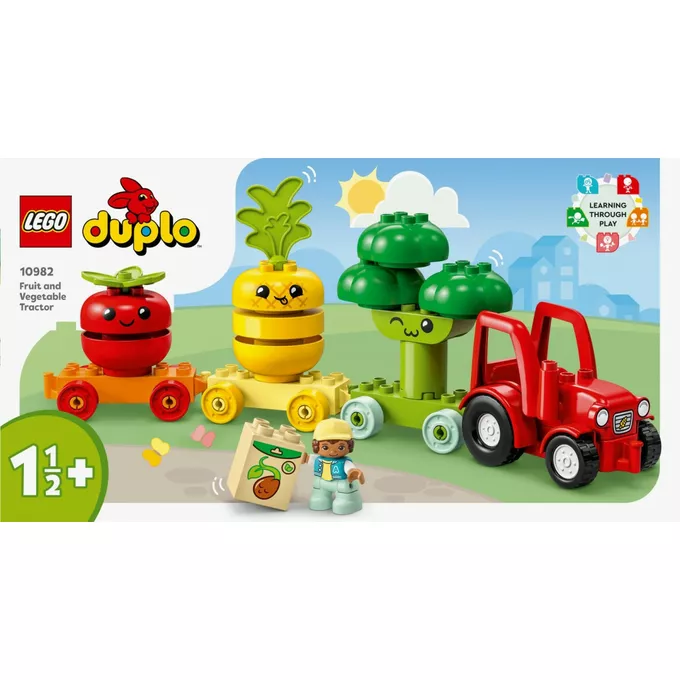 LEGO Klocki DUPLO 10982 Traktor z warzywami i owocami