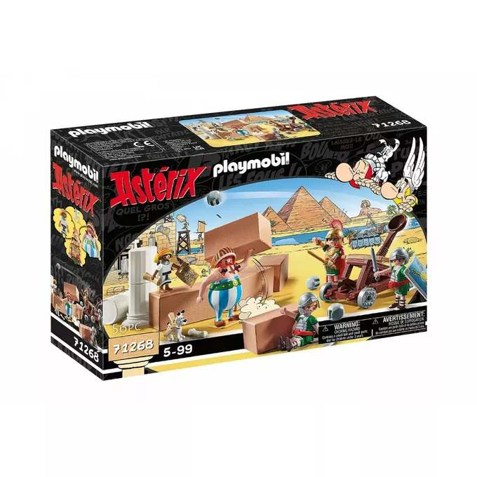 Playmobil Zestaw Asterix 71268 Numerobis i bitwa o pałac