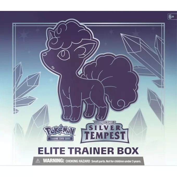 Pokemon TCG Karty Silver Tempest Elite Trainer Box