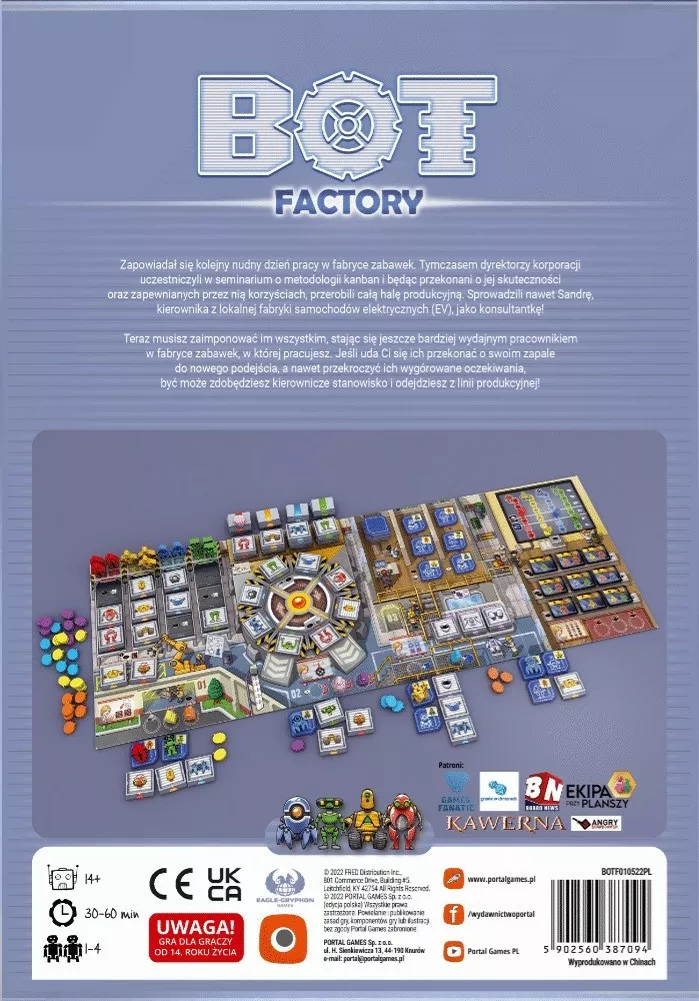 Portal Games Gra Bot Factory (PL)