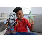 Mattel Pluszaki z funkcją Star Wars Klan dwóch Grogu i Mandalorianin