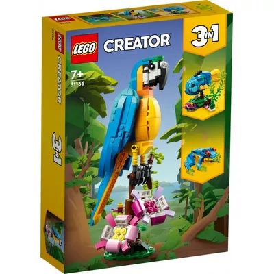 LEGO Klocki Creator 31136 Egzotyczna papuga