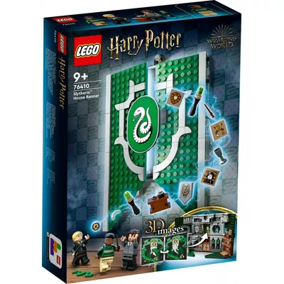 LEGO Klocki Harry Potter 76410 Flaga Slytherinu