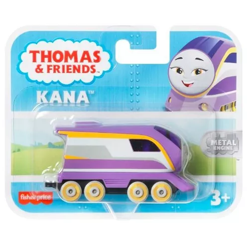 Fisher Price Lokomotywa mała metalowa Tomek i Przyjaciele, Kana