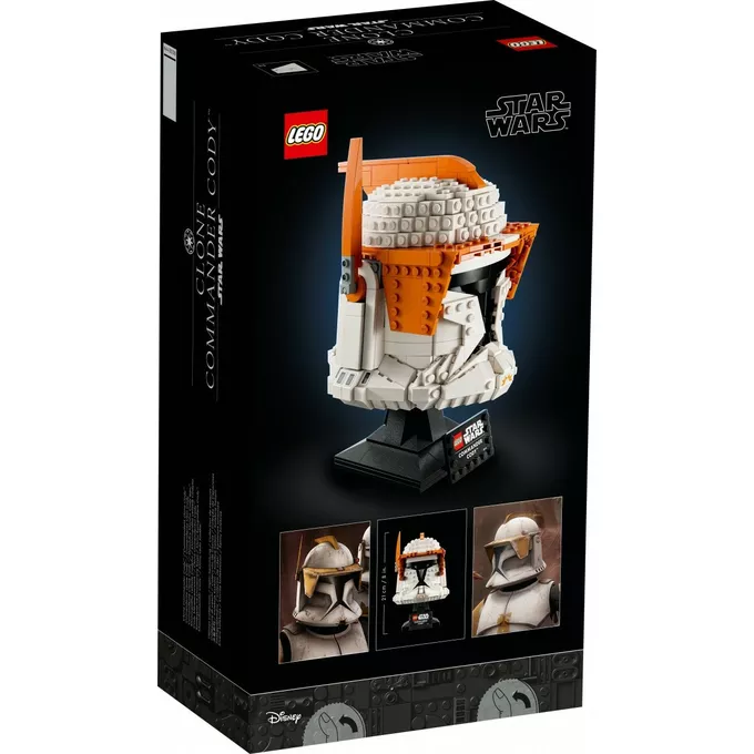 LEGO Klocki Star Wars 75350 Hełm dowódcy klonów Codyego
