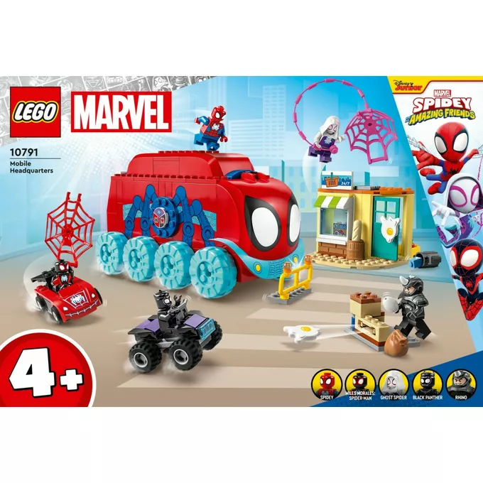 LEGO Klocki Super Heroes 10791 Mobilna kwatera drużyny Spider-Mana