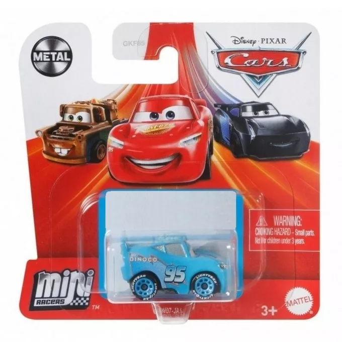 Mattel Pojazd Auta Mikroauto Zygzak Mc Queen Dinoco