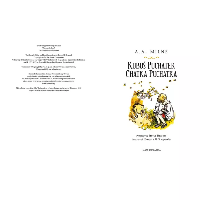 Nasza księgarnia Książeczka Kubuś Puchatek. Chatka Puchatka