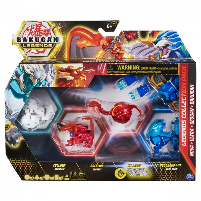 Spin Master Bakugan Legends - zestaw kolekcjonera 1 S5 GML