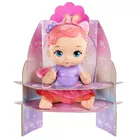 Mattel Lalka bobas My Garden Baby podstawowa, kotek różowy