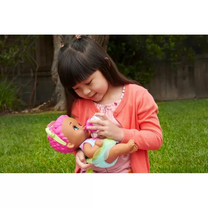 Mattel Lalka bobas My Garden Baby podstawowa, kotek różowy