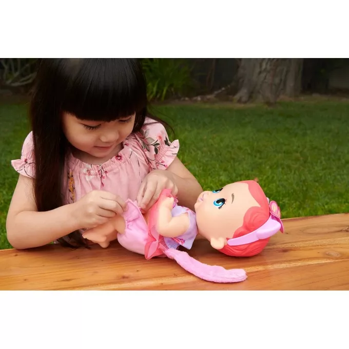 Mattel Lalka bobas My Garden Baby podstawowa, kotek różowy