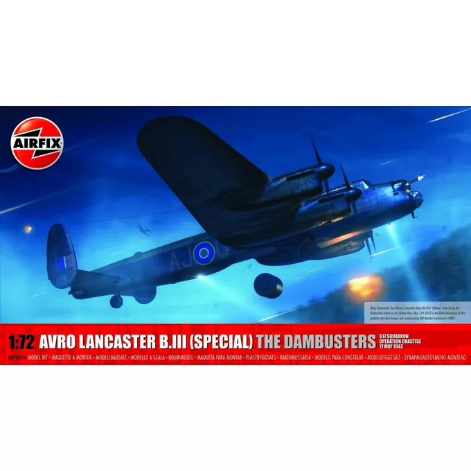 Airfix Model plastikowy Avro Lancaster B.III Special The Dambusters 1/72