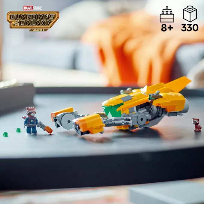 LEGO Klocki Super Heroes 76254 Statek kosmiczny małego Rocketa