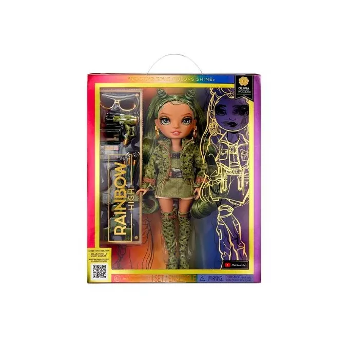 Mga Lalka Rainbow High Fashion - Olivia Woods
