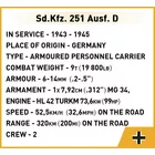 Cobi Klocki Klocki Sd.Kfz. 251 Ausf.D