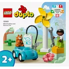 LEGO DUPLO 10985 Turbina wiatrowa i samochód elektryczny