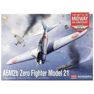 Model plastikowy Samolot A6M2B Zero Fighter 21 1/48