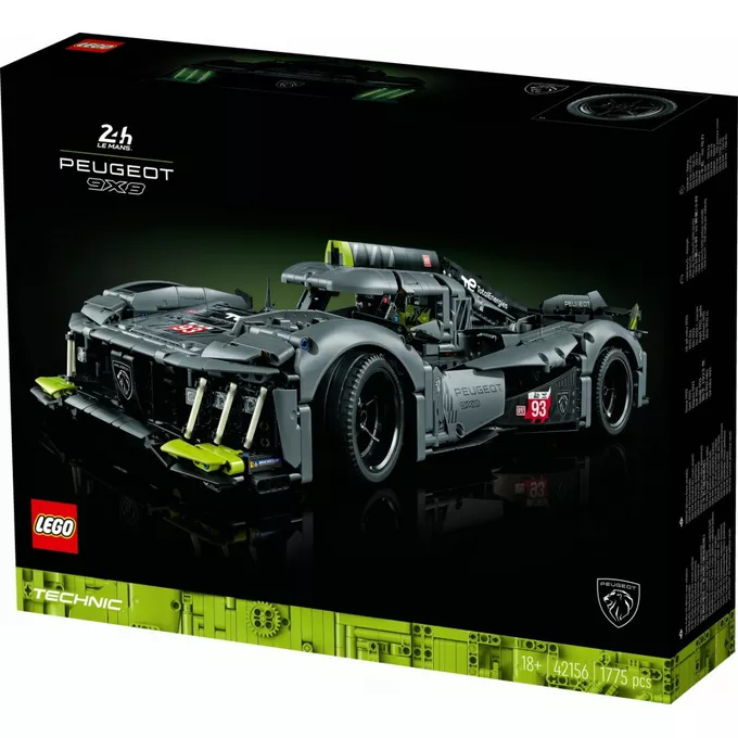 LEGO Technic 42156 PEUGEOT 9X8 24H Le Mans Hybrid Hypercar