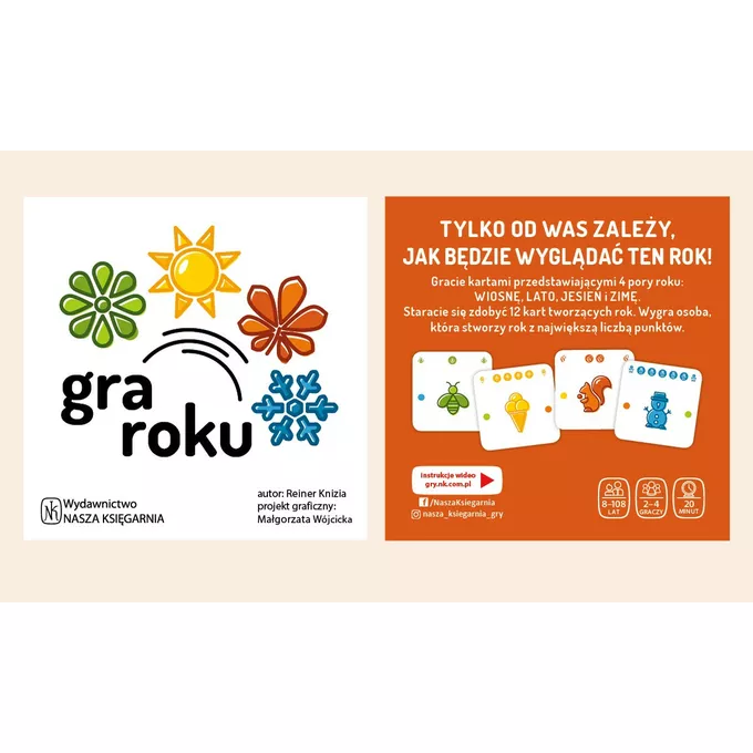 Nasza księgarnia Gra Gra Roku