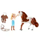 Mattel Lalka + koń Spirit Mustang Duch wolności Abigail i Bumerang
