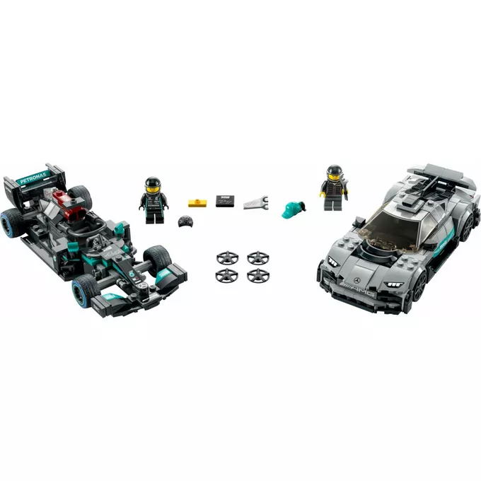 LEGO Klocki Speed Champions 76909 Mercedes-AMG F1 W12 E Performance i Mercedes-AMG ONE