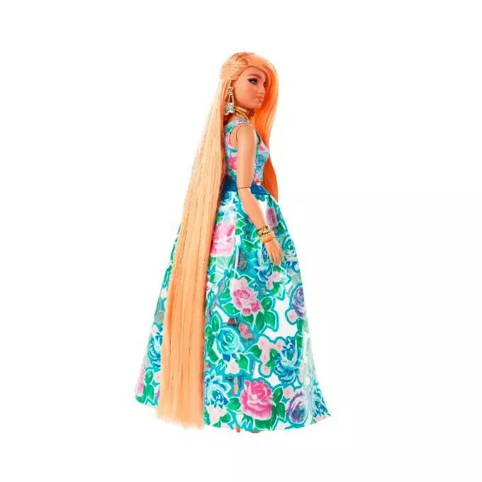Mattel Lalka Barbie Extra Fancy sukienka w kwiaty