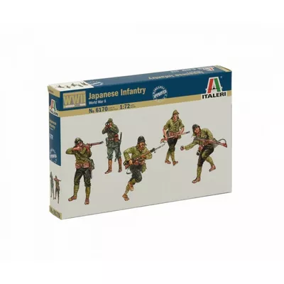 Italeri Model plastikowy Piechota japońska z II wojny światowej