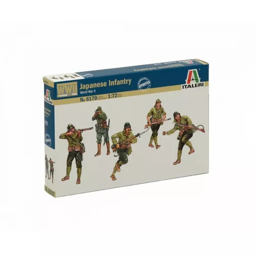Italeri Model plastikowy Piechota japońska z II wojny światowej