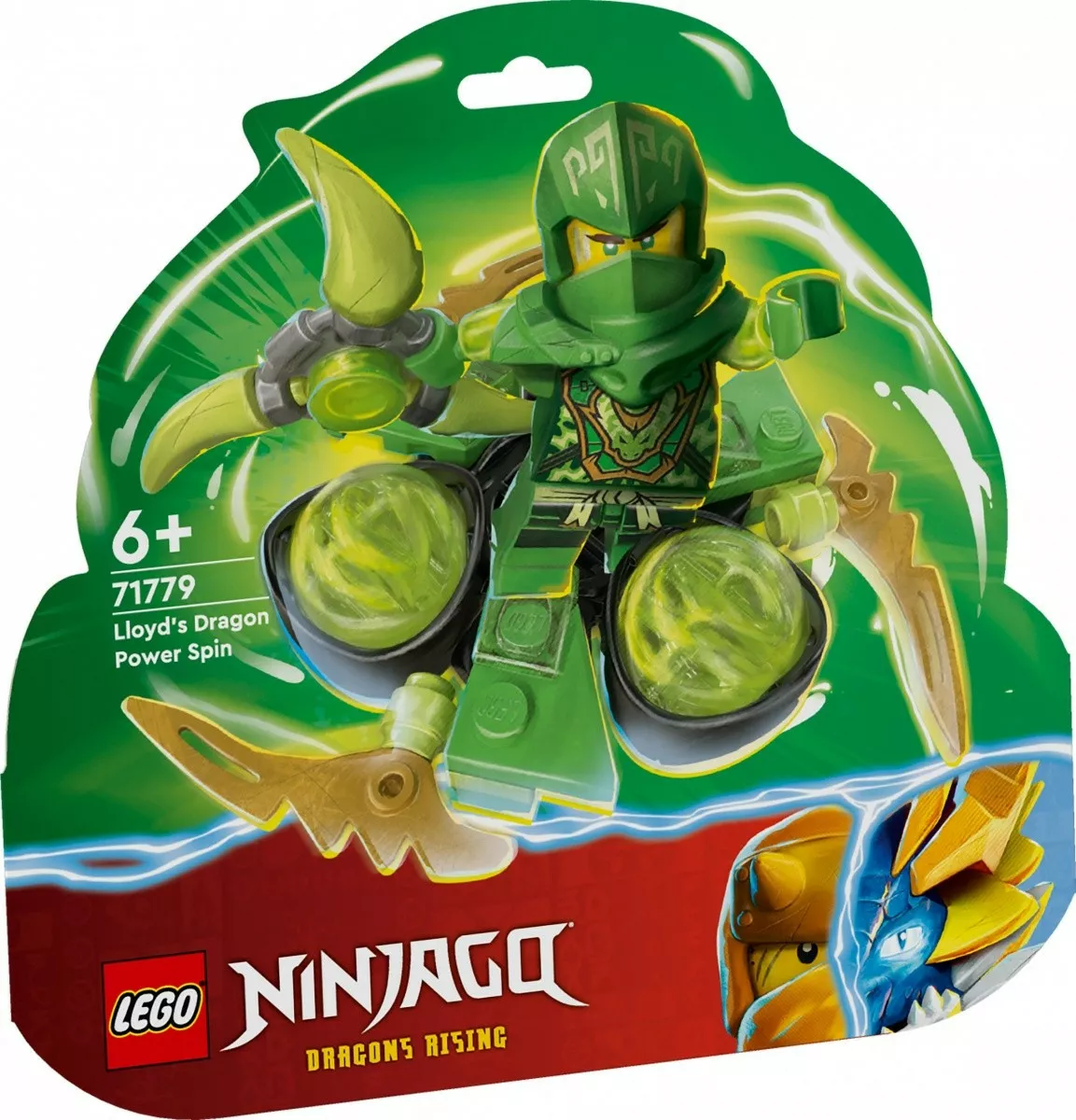 LEGO Klocki Ninjago 71779 Smocza moc Lloyda - obrót spinjitzu