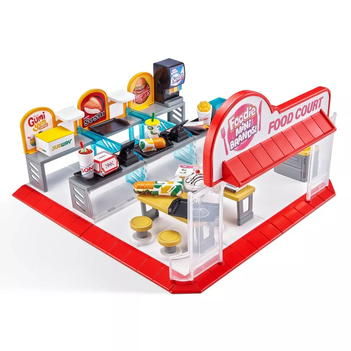 5 Surprise Zestaw z figurkami Mini Brands Mini Food Court