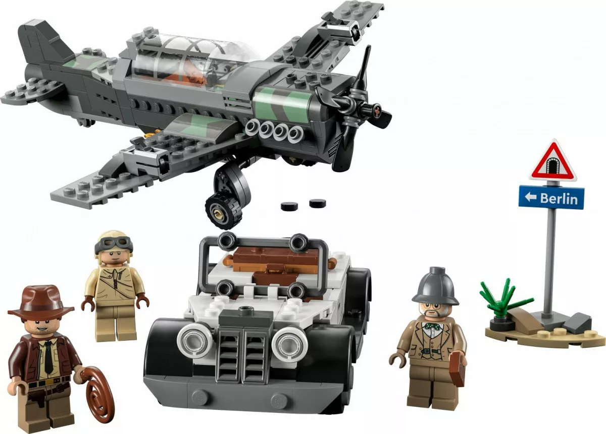 LEGO Klocki Indiana Jones 77012 Pościg myśliwcem