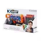 ZURU X-Shot Wyrzutnia SKINS MENACE (8 Strzałek) wzór D