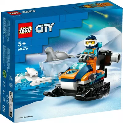 LEGO Klocki City 60376 Skuter śnieżny badacza Arktyki
