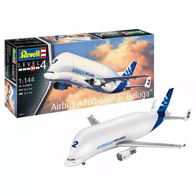 Revell Model plastikowy Samolot Airbus A300-600ST Beluga 1/144