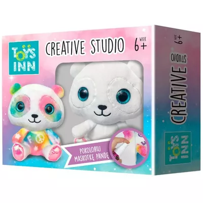 Stnux Zestaw kreatywny Creative Studio panda maskotka do kolorowania