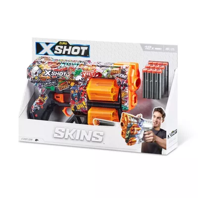 X-Shot Wyrzutnia wzór H SKINS-DREAD (12 Strzałek)