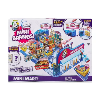ZURU 5 Surprise Zestaw z figurkami Mini Brands Global Minimarket