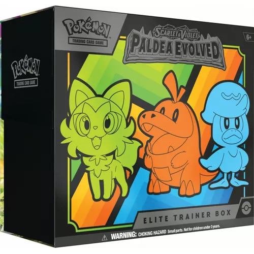 Pokemon TCG Karty Scarlet &amp; Violet - Paldea Evolved - Elite Trainer Box