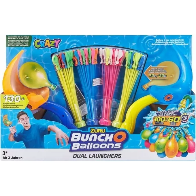 Bunch O Balloons Wyrzutnie ze 130 wodnymi balonami