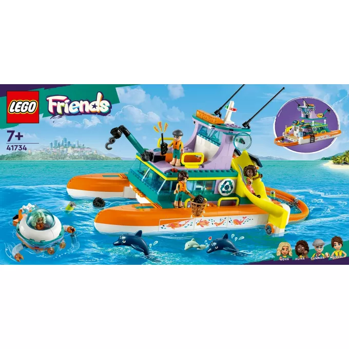 LEGO Klocki Friends 41734 Morska łódź ratunkowa