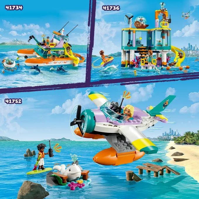 LEGO Klocki Friends 41752 Hydroplan ratowniczy