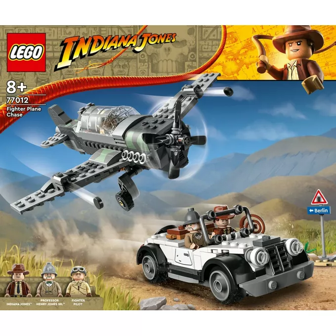 LEGO Klocki Indiana Jones 77012  Pościg myśliwcem