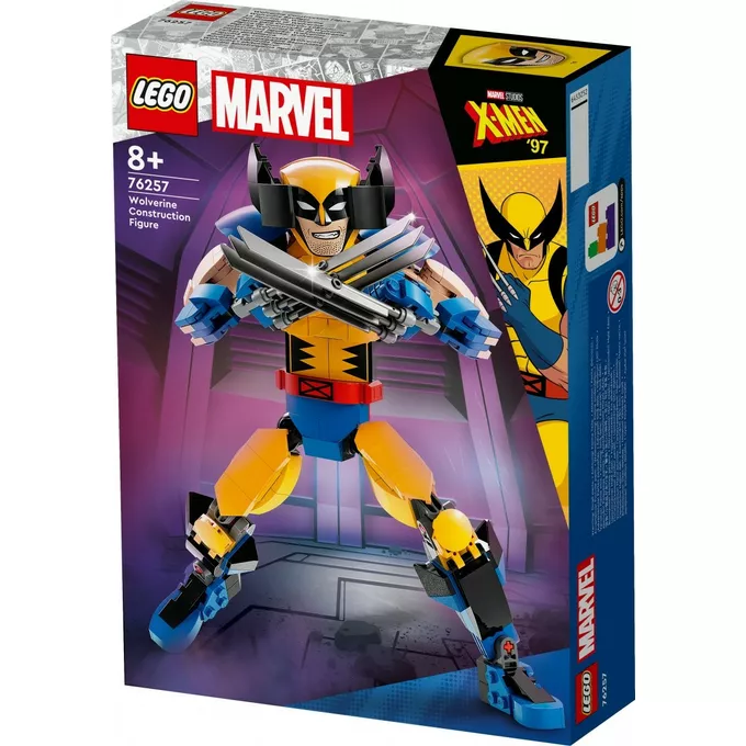 LEGO Klocki Super Heroes 76257 Marvel Figurka Wolverinea do zbudowania