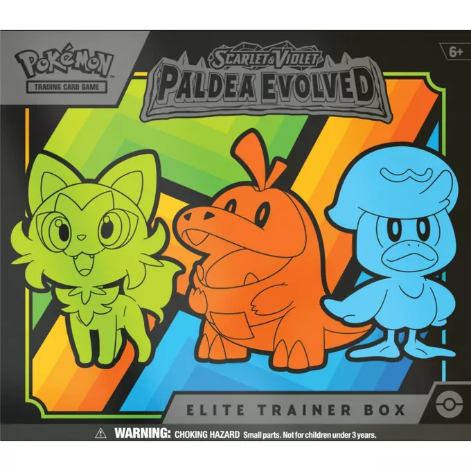 Pokemon TCG Karty Scarlet &amp; Violet - Paldea Evolved - Elite Trainer Box