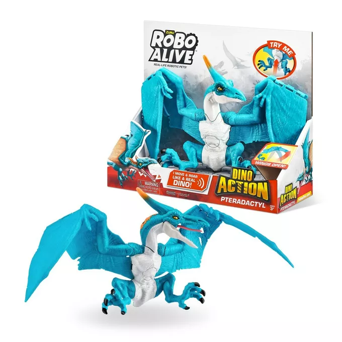 Robo Alive Figurka interaktywna Dino Action seria 1 Pterodaktyl