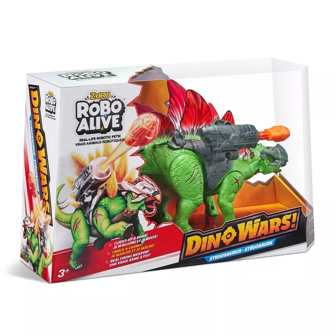 Robo Alive Figurka interaktywna Robo Alive Dino Wars Stegozaur