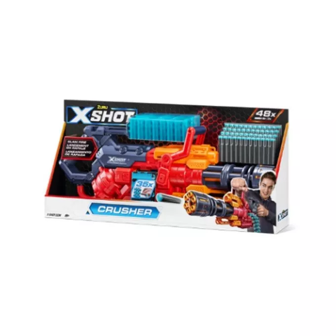 X-Shot Wyrzutnia Excel Crusher 48 strzałek