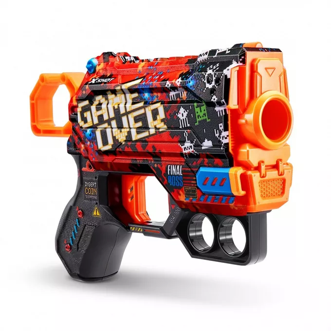 X-Shot Wyrzutnia SKINS MENACE (8 Strzałek) wzór B